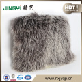 Decorative Mongolian Lamb Fur Cushion